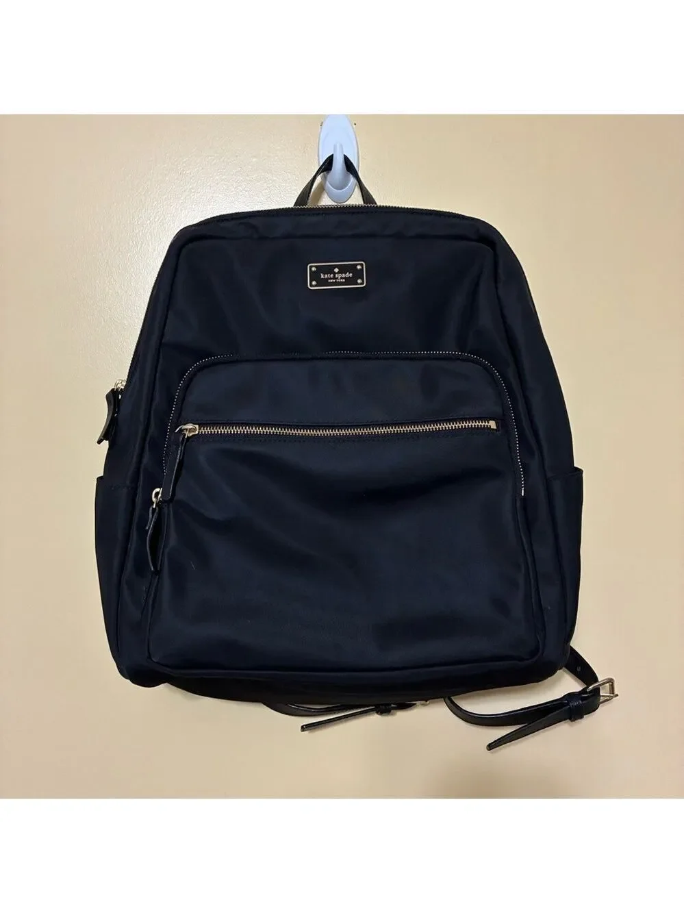 Kate Spade New York Hilo Nylon Backpack Blake Avenue Black Lightweight